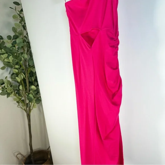 Sarin Mathews Womens One Shoulder Ruched Bodycon Dress. Size xs. - Picture 8 of 17